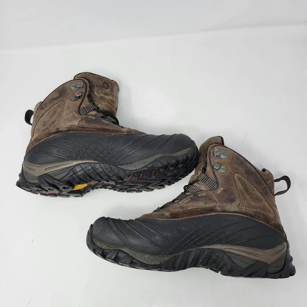 Merrell Isotherm 8 Waterproof Men's Size 8 Espresso‎ Hiking Boots